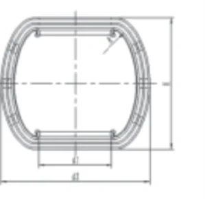 Assembled Insulated Grading Spheres technical drawing