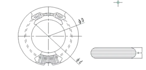 Electrostatic Shielding Rings technical drawing