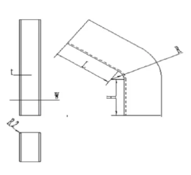 Insulating U-Channels technical drawing