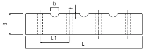 Transformer Lead Clamps & Supports technical drawing